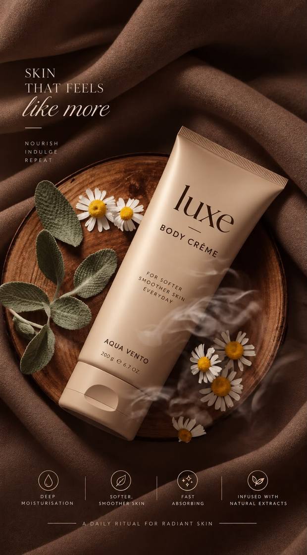 Skincare & Body Care sample creative