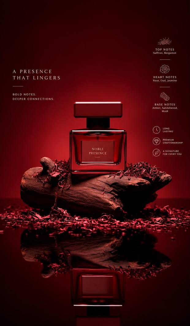 Fragrance sample creative